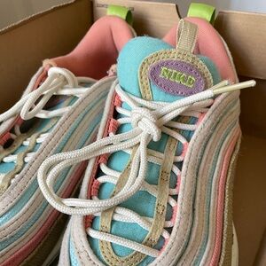 Nike Air Max 97 Sun Club Copa/Sail/Wheatgrass Men 8.5 Women 10 *RUNS SMALL